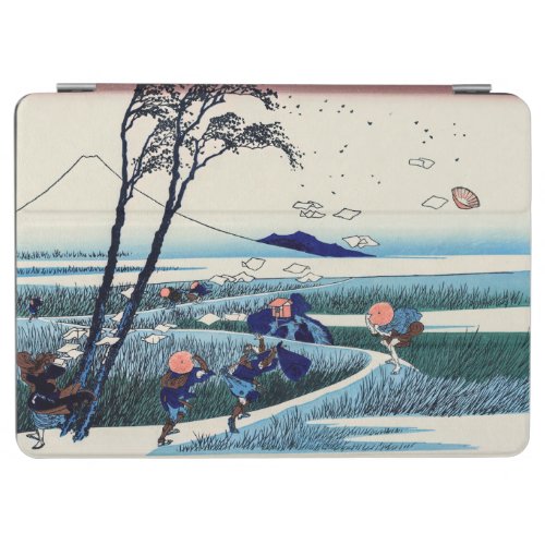 Katsushika Hokusai _ Ejiri in the Suruga province iPad Air Cover