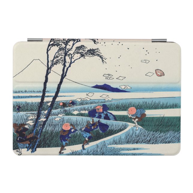 Katsushika Hokusai - Ejiri in the Suruga province iPad Mini Cover (Horizontal)
