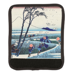 Katsushika Hokusai - Ejiri in the Suruga province Luggage Handle Wrap