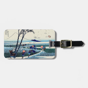 Katsushika Hokusai - Ejiri in the Suruga province Luggage Tag