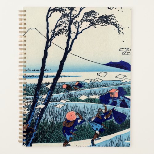 Katsushika Hokusai _ Ejiri in the Suruga province Planner
