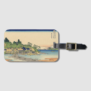 Katsushika Hokusai Enoshima in the Sagami province Luggage Tag