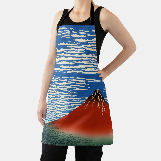 Katsushika Hokusai - Fine Wind, Clear Morning Apron (Insitu)