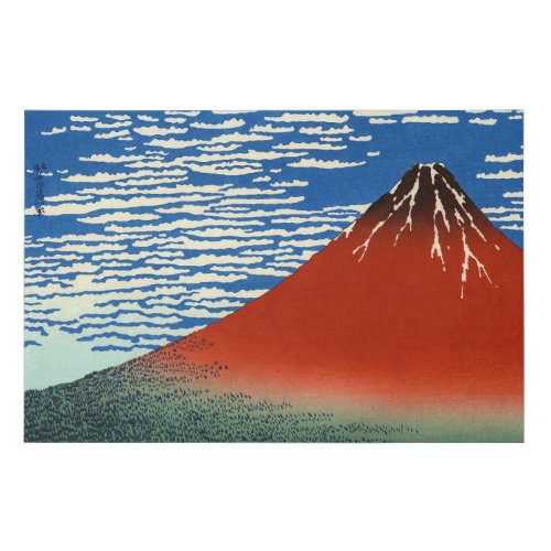Katsushika Hokusai _ Fine Wind Clear Morning Faux Canvas Print