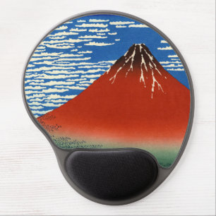 Katsushika Hokusai - Fine Wind, Clear Morning Gel Mouse Pad