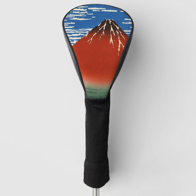 Katsushika Hokusai - Fine Wind, Clear Morning Golf Head Cover (Front)
