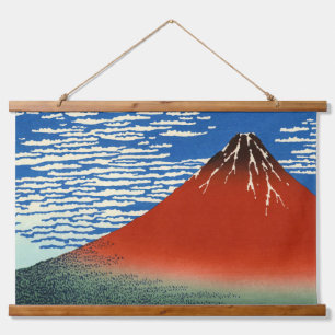 Katsushika Hokusai - Fine Wind, Clear Morning Hanging Tapestry