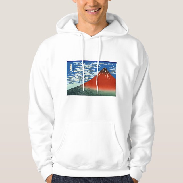 Katsushika Hokusai - Fine Wind, Clear Morning Hoodie (Front)