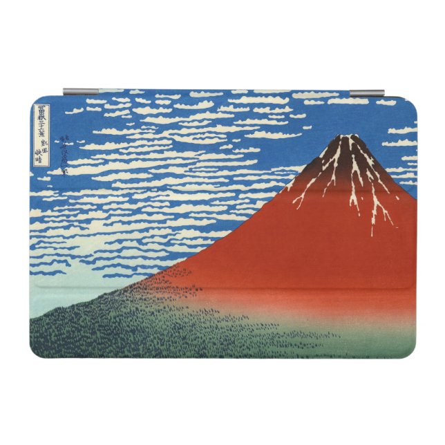 Katsushika Hokusai - Fine Wind, Clear Morning iPad Mini Cover (Horizontal)
