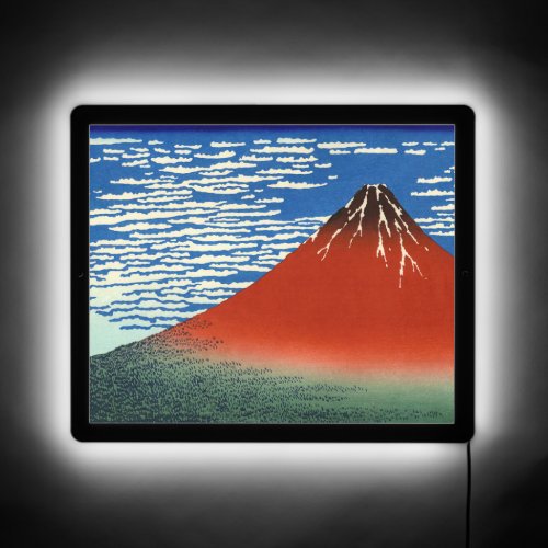 Katsushika Hokusai _ Fine Wind Clear Morning LED Sign