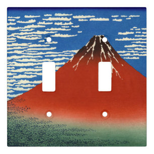 Katsushika Hokusai - Fine Wind, Clear Morning Light Switch Cover