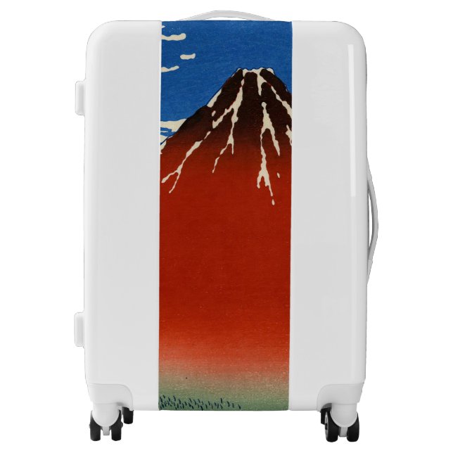Katsushika Hokusai - Fine Wind, Clear Morning Luggage (Front)