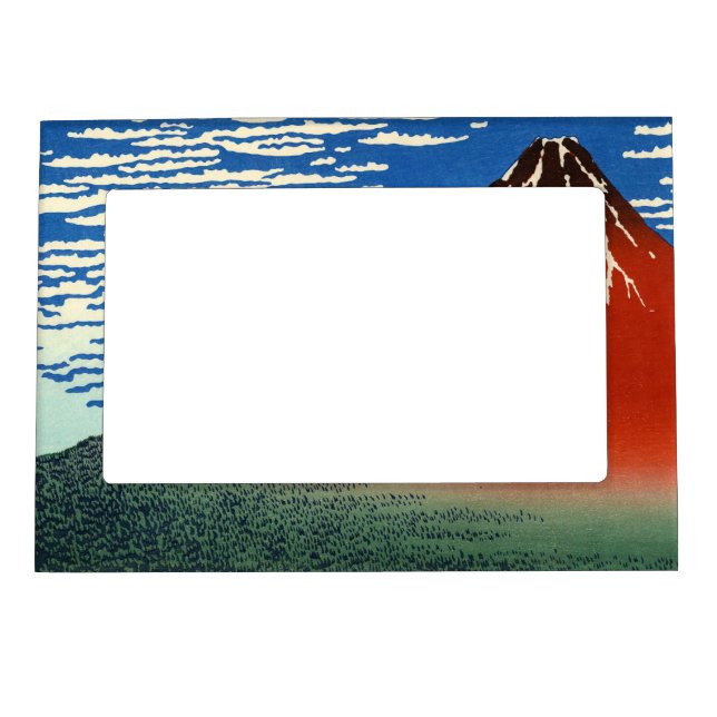 Katsushika Hokusai - Fine Wind, Clear Morning Magnetic Frame (Front)