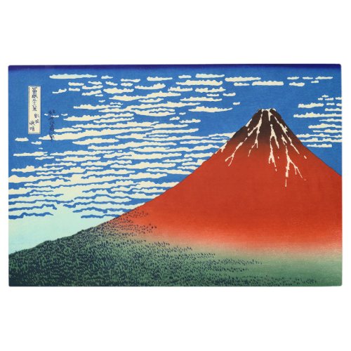 Katsushika Hokusai _ Fine Wind Clear Morning Metal Print