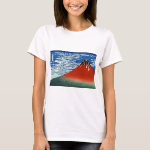 Katsushika Hokusai - Fine Wind, Clear Morning T-Shirt