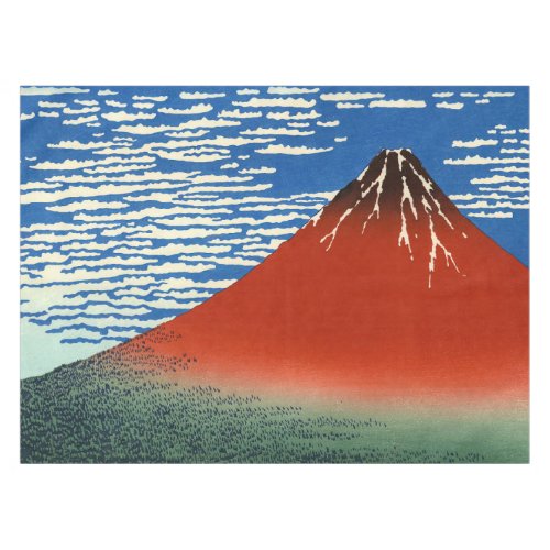 Katsushika Hokusai _ Fine Wind Clear Morning Tablecloth