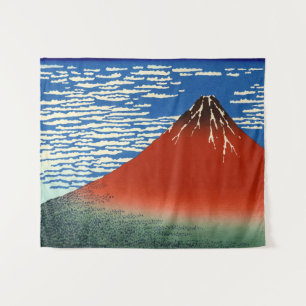 Katsushika Hokusai - Fine Wind, Clear Morning Tapestry