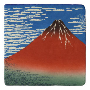 Katsushika Hokusai - Fine Wind, Clear Morning Trivet