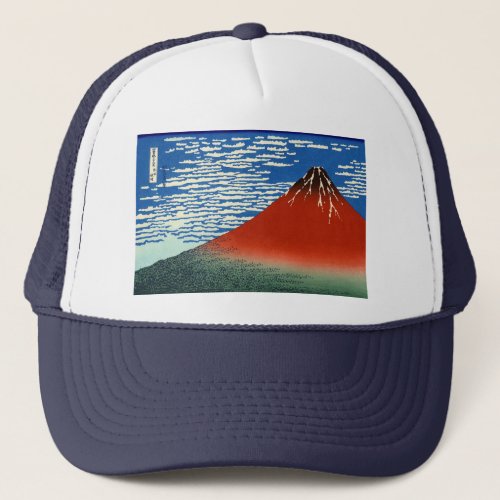 Katsushika Hokusai _ Fine Wind Clear Morning Trucker Hat