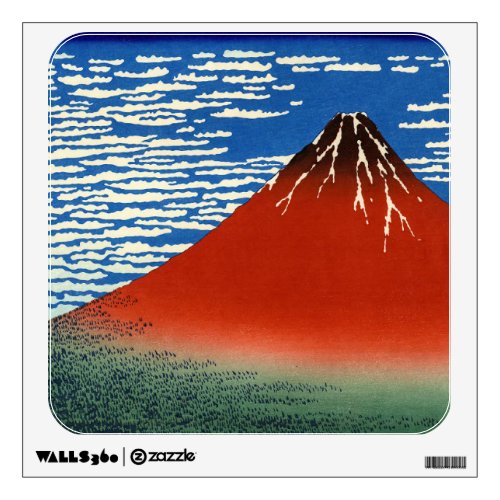 Katsushika Hokusai _ Fine Wind Clear Morning Wall Decal