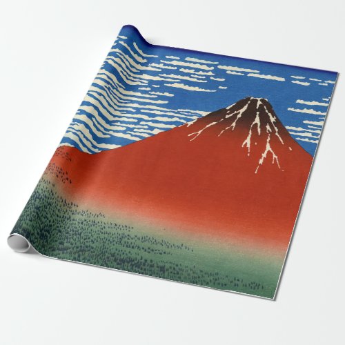 Katsushika Hokusai _ Fine Wind Clear Morning Wrapping Paper