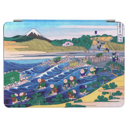 Katsushika Hokusai _ Fuji from Kanaya on Tokaido iPad Air Cover