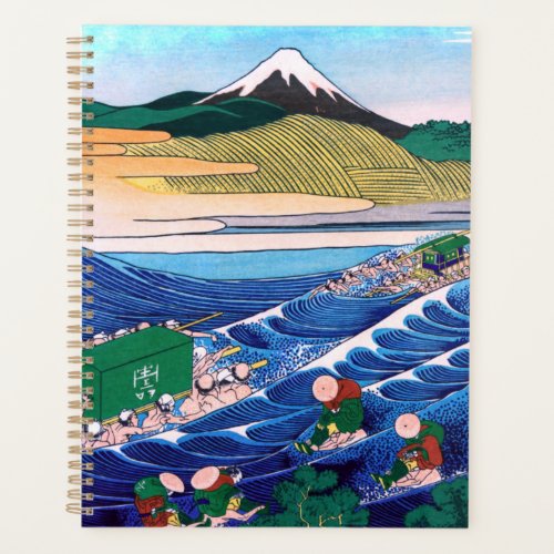 Katsushika Hokusai _ Fuji from Kanaya on Tokaido Planner