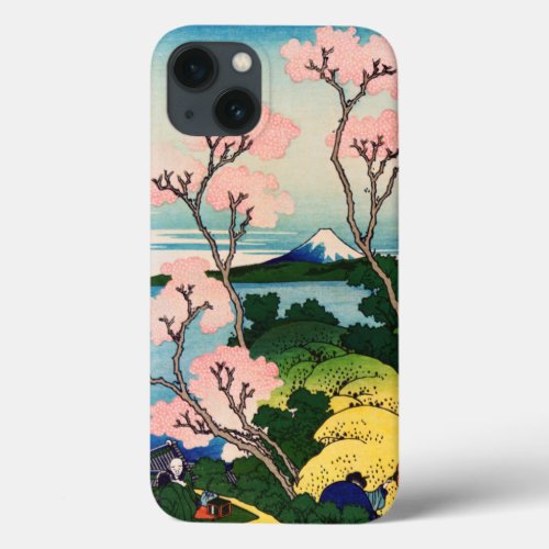 Katsushika Hokusai _ Gotenyama Tokaido Shinagawa iPhone 13 Case