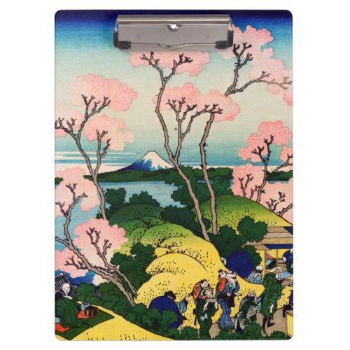 Katsushika Hokusai _ Gotenyama Tokaido Shinagawa Clipboard