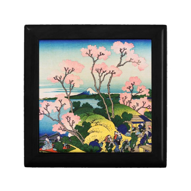 Katsushika Hokusai - Gotenyama, Tokaido, Shinagawa Gift Box (Front)