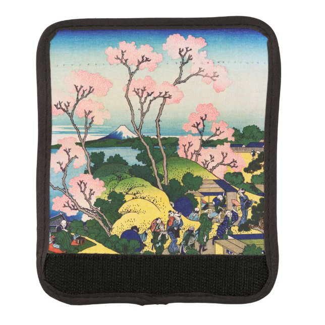 Katsushika Hokusai - Gotenyama, Tokaido, Shinagawa Luggage Handle Wrap (Front)