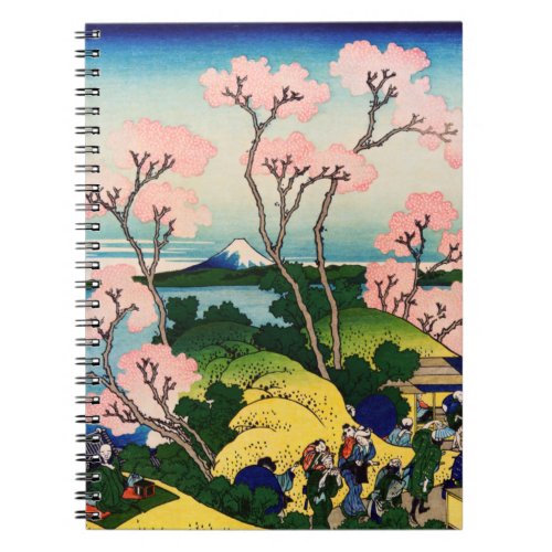 Katsushika Hokusai _ Gotenyama Tokaido Shinagawa Notebook