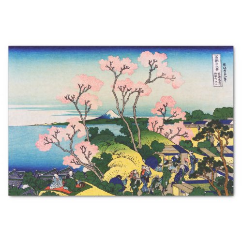Katsushika Hokusai _ Gotenyama Tokaido Shinagawa Tissue Paper