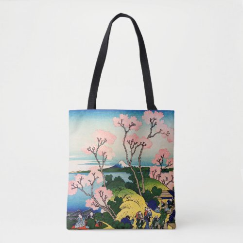 Katsushika Hokusai _ Gotenyama Tokaido Shinagawa Tote Bag