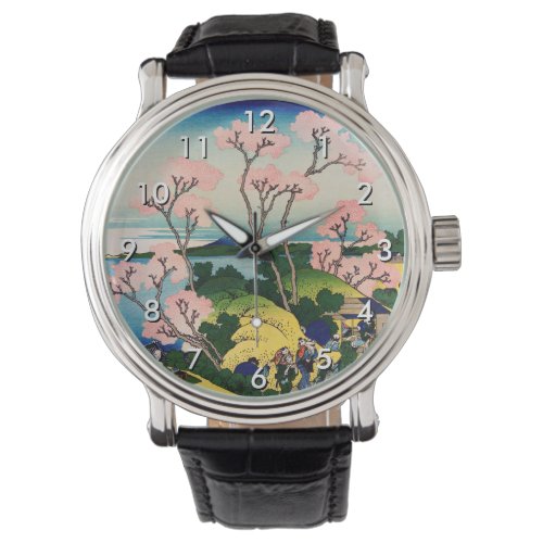 Katsushika Hokusai _ Gotenyama Tokaido Shinagawa Watch