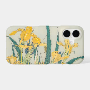 Katsushika Hokusai - Grasshopper and Iris iPhone 17 Case