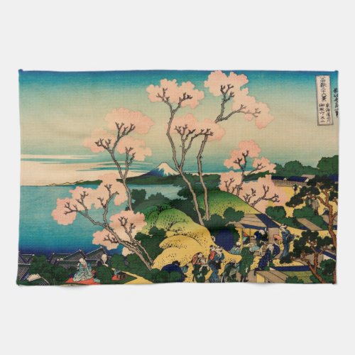 Katsushika Hokusai Kitchen Towel