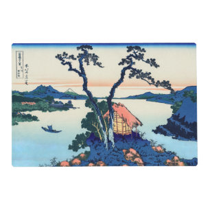 Katsushika Hokusai - Lake Suwa in Shinano province Placemat