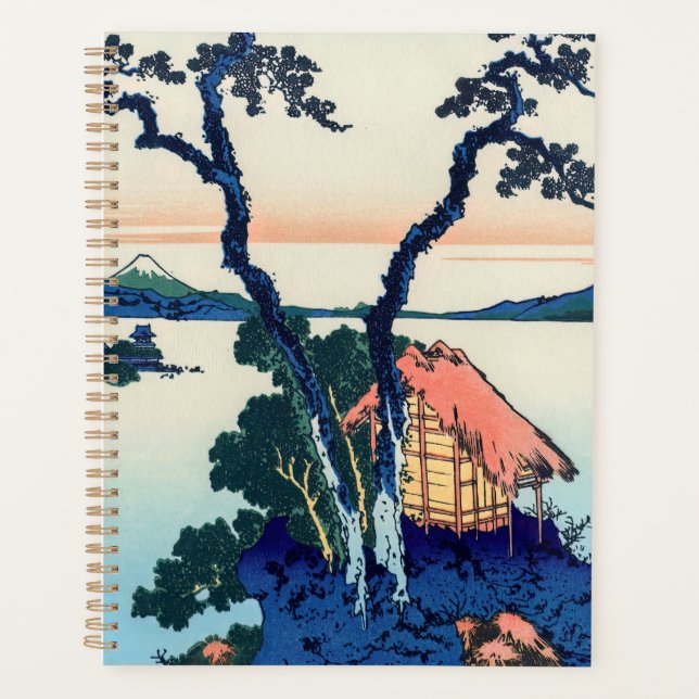 Katsushika Hokusai - Lake Suwa in Shinano province Planner (Front)