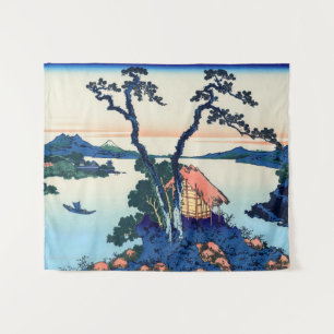 Katsushika Hokusai - Lake Suwa in Shinano province Tapestry