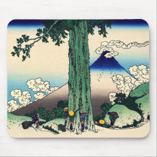Katsushika Hokusai - Mishima Pass in Kai Province Mouse Pad