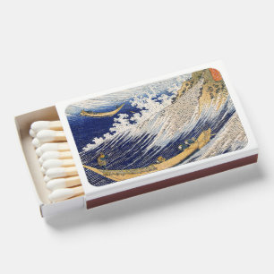 Katsushika Hokusai. Ocean wave Matchboxes