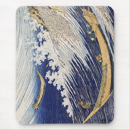 Katsushika Hokusai Ocean waves    Mouse Pad