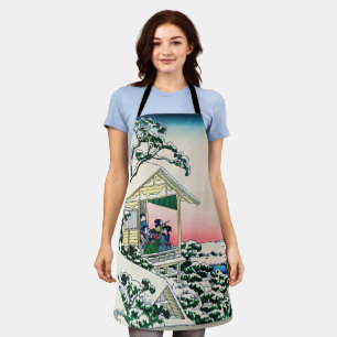 Katsushika Hokusai - Tea house at Koishikawa Apron