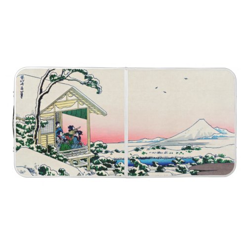 Katsushika Hokusai _ Tea house at Koishikawa Beer Pong Table