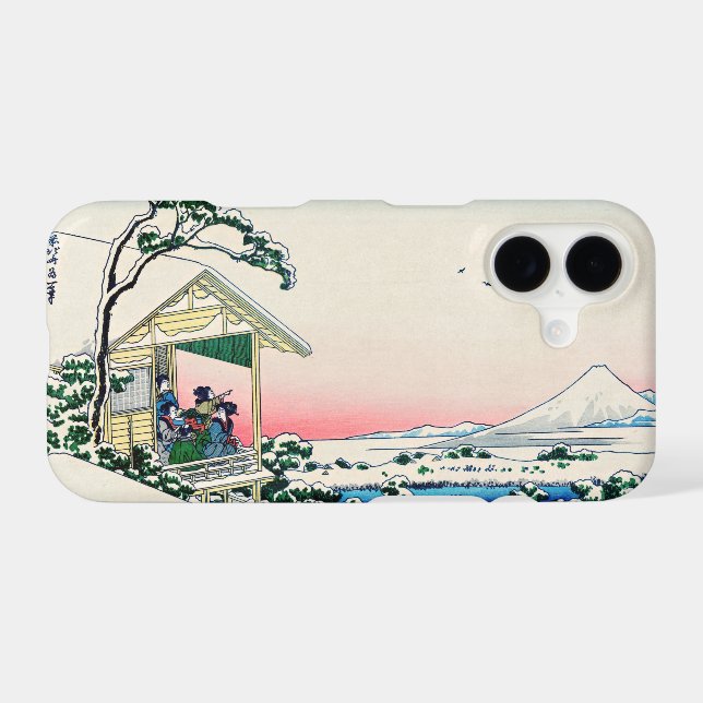 Katsushika Hokusai - Tea house at Koishikawa Case-Mate iPhone Case (Back (Horizontal))