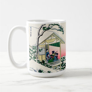 Katsushika Hokusai - Tea house at Koishikawa Coffee Mug