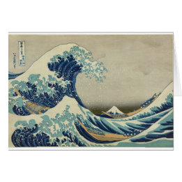 Katsushika Hokusai: The Great Wave at Kanagawa Cards