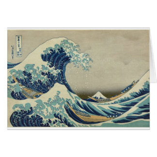 Katsushika Hokusai: The Great Wave at Kanagawa Cards