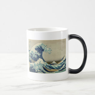 Katsushika Hokusai: The Great Wave at Kanagawa Color Morph Mug